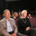 Alan Ziter and Victoria Hamilton, prominent attendees