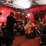 Butch Morris and his 13 musicians at Lucky Cheng