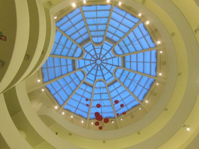 Guggenheim's exquisite ceiling